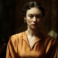 The Death of Stalin: Olga Kurylenko in una scena del film