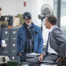 The Post: Tom Hanks, Meryl Streep e Steven Spielberg sul set del film