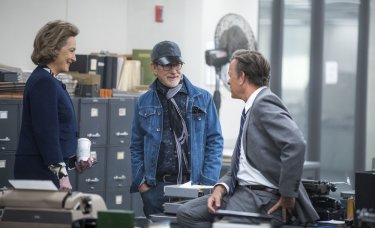 The Post: Tom Hanks, Meryl Streep e Steven Spielberg sul set del film