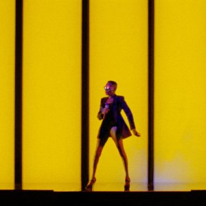 Grace Jones: Bloodlight and Bami, una scena del documentario