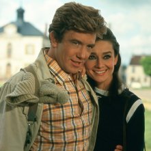 Due per la strada: Audrey Hepburn e Albert Finney in una scena del film