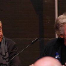 Pink Floyd: Roger Waters e Nick Mason a Roma all'inaugurazione della mostra al Macro