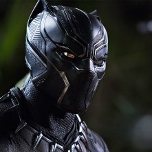 Black Panther: Chadwick Boseman in una foto del film