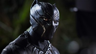 Black Panther: Chadwick Boseman in una foto del film