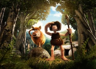 I Primitivi: un'immagine tratta dal film d'animazione