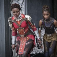 Black Panther: Lupita Nyong'O e Letitia Wright in una foto del film