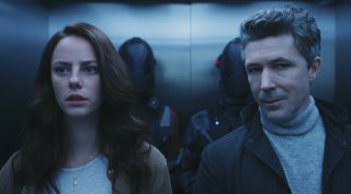 Maze Runner - La rivelazione: Kaya Scodelario e Aidan Gillen in una scena del film