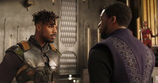 Black Panther: una foto degli attori Michael B. Jordan e Chadwick Boseman