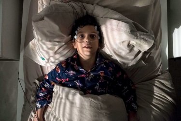 Slumber - Il demone del sonno: Lucas Bond in una scena del film