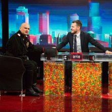 Sono tornato: Massimo Popolizio e Alessandro Cattelan in una scena del film