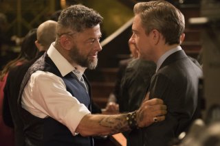 Black Panther: una foto di Andy Serkis e Martin Freeman