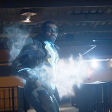 Black Lightning: Cress Williams in una scena d'azione