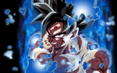 Dragon Ball Super: Goku in una scena dell'anime