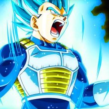Dragon Ball Super: Vegeta in una scena
