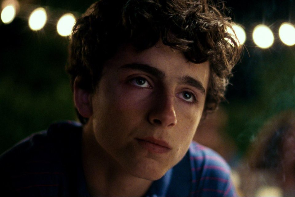 Chiamami col tuo nome, Timothée Chalamet in una scena.