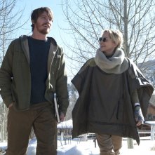 Mosaic: Sharon Stone in un momento della serie