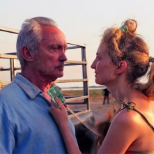 Figlia mia: Alba Rohrwacher e Udo Kier in una scena del film