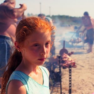 Figlia mia: Sara Casu in una scena del film