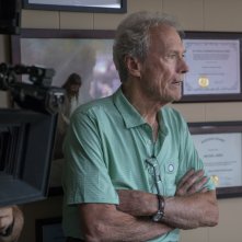 Ore 15:17 - Attacco al treno, Clint Eastwood sul set del film