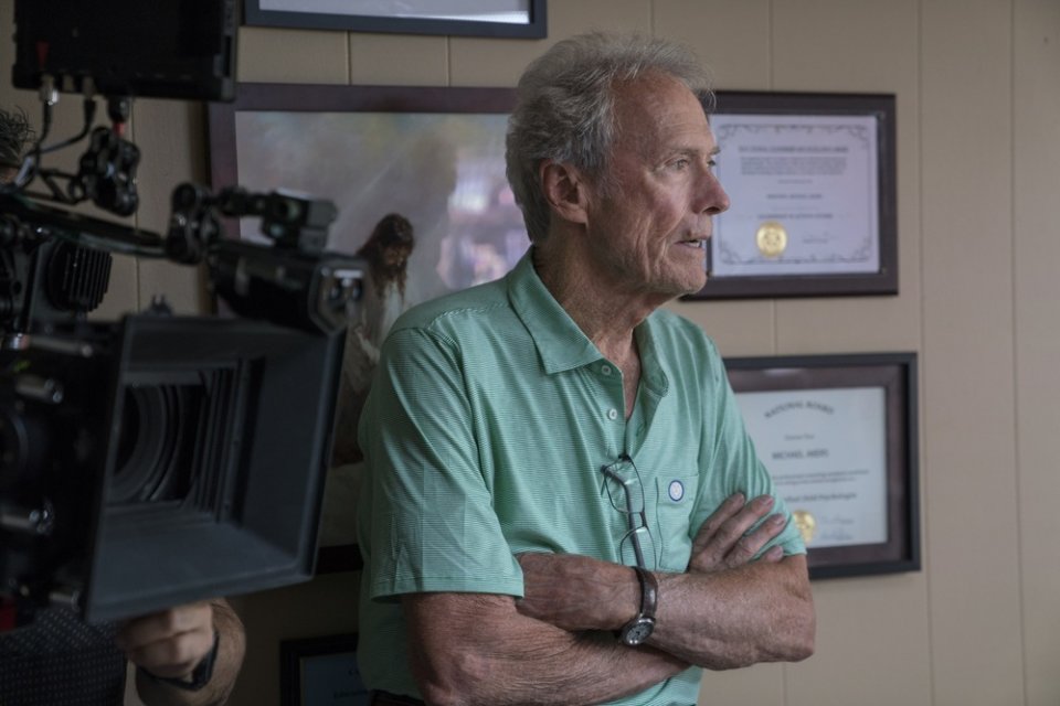 Ore 15:17 - Attacco al treno, Clint Eastwood sul set del film