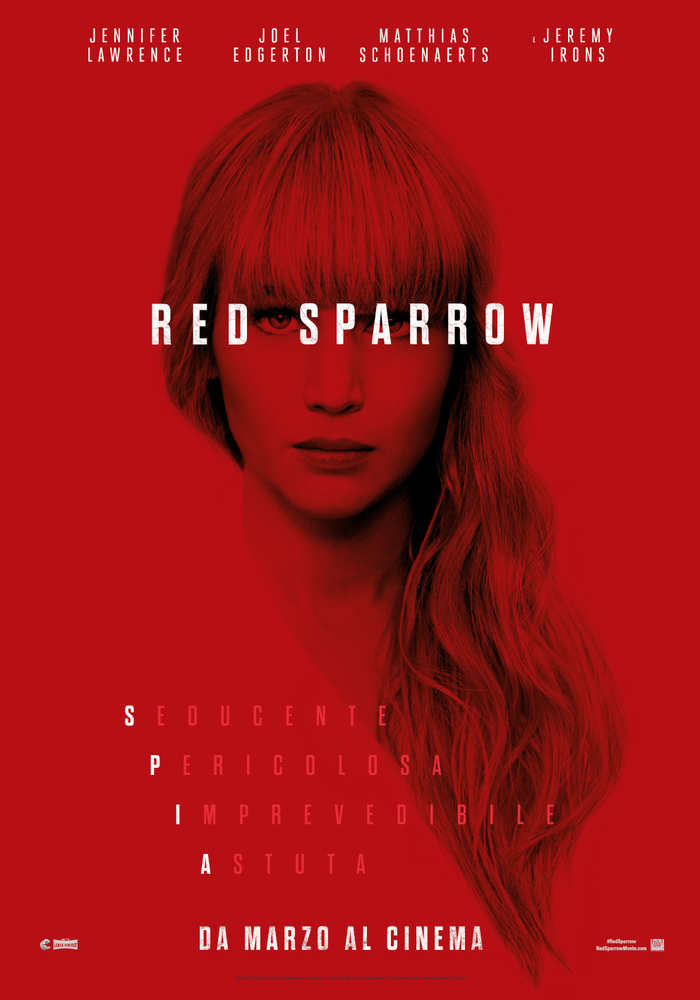 Red Sparrow 1Sht Ita Low
