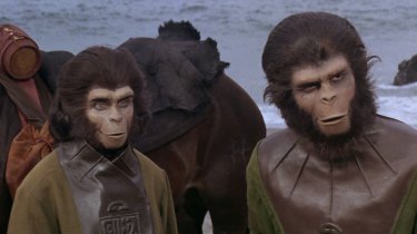 Il pianeta delle scimmie: una scena del film