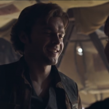 Solo: A Star Wars Story - Alden Ehrenreich ed Emilia Clarke in un'immagine dal primo teaser trailer
