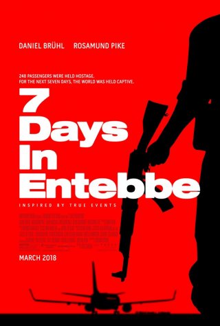 7 Days in Entebbe: la locandina internazionale