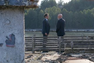 X-Files: David Duchovny e Mitch Pileggi nell'episodio Ghouli