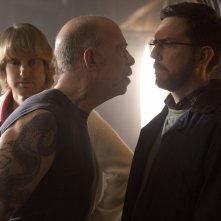 2 gran figli di...: J.K. Simmons, Ed Helms e Owen Wilson in una scena del film