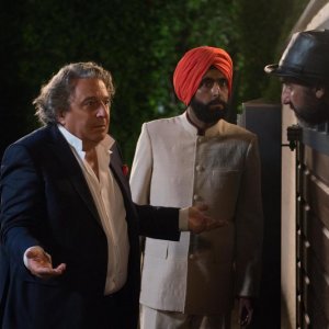 Benvenuti a casa mia: Christian Clavier in un momento del film