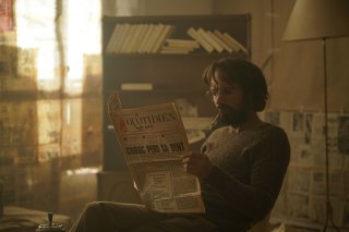 Un amore sopra le righe: Nicolas Bedos in una scena del film