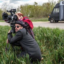 Visages, villages: JR e Agnès Varda sul set del loro film
