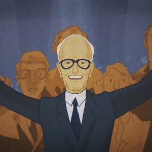 Pertini - Il combattente: un'immagine animata tratta dal documentario