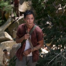 Tomb Raider: Daniel Wu in una scena del film