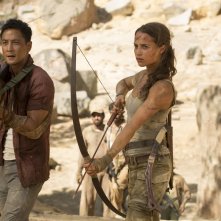 Tomb Raider: Alicia Vikander in una foto del film