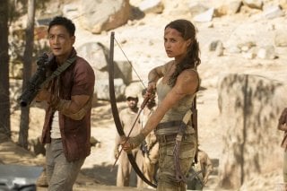 Tomb Raider: Alicia Vikander in una foto del film