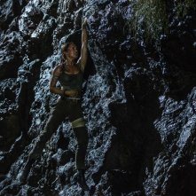 Tomb Raider: Alicia Vikander in una foto del film