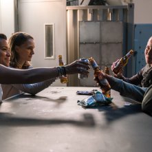 Annientamento: Natalie Portman, Tuva Novotny, Gina Rodriguez e Tessa Thompson in un momento del film