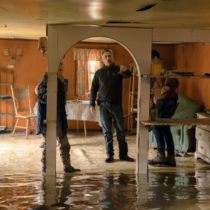 Annientamento: una foto dal set con Natalie Portman e Alex Garland