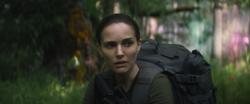 Annientamento: Natalie Portman in una scena del film