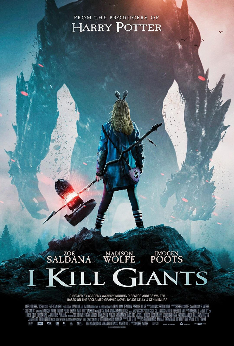 I Kill Giants: un poster del film