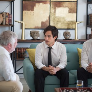 Museum: Simon Russell Beale, Gael Garcia Bernal e Leonardo Ortizgris in una scena del film