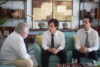 Museum: Simon Russell Beale, Gael Garcia Bernal e Leonardo Ortizgris in una scena del film