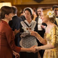 The Bookshop: Patricia Clarkson ed Emily Mortimer in una scena del film