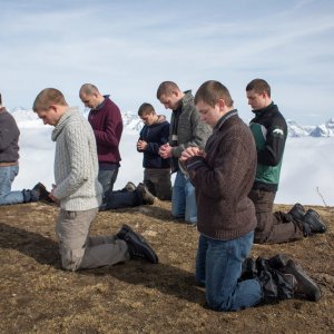 The Prayer: una scena del film