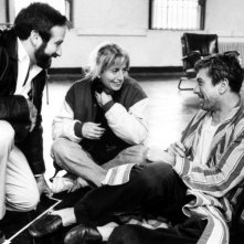 Risvegli: Robin Williams, Robert De Niro e la regista Penny Marshall sul set del film