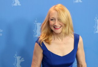 Berlino 2018: uno scatto di Patricia Clarkson al photocall di The Bookshop
