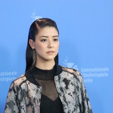 Berlino 2018: uno scatto di Mina Fujii al photocall di Human, Space, Time and Human 