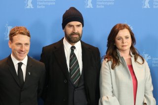 Berlino 2018: Emily Watson, Rupert Everett, Edwin Thomas al photocall di The Happy Prince